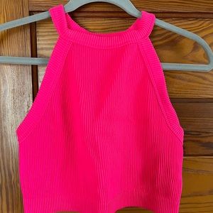 💗 Neon Hot Pink Aerie bra, XL